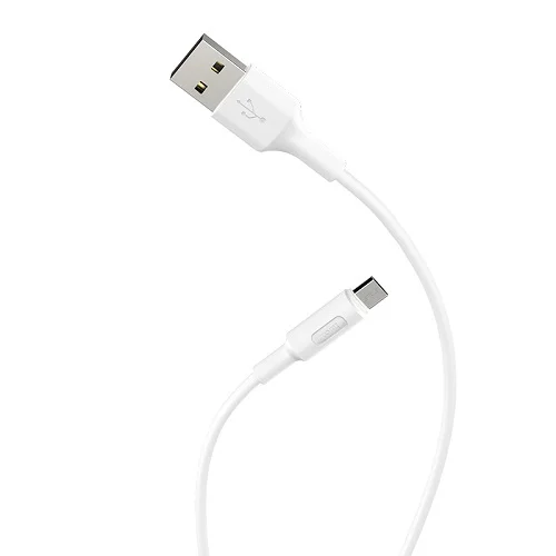 Кабель HOCO (X25) Soarer Charging microUSB Белый