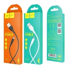 Купить Кабель HOCO (X25) Soarer Charging microUSB Белый Кабель HOCO (X25) Soarer Charging microUSB Белый