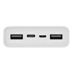 Внешний аккумулятор Xiaomi Mi PowerBank 3 20000 mAh Белый (PLM18ZM)