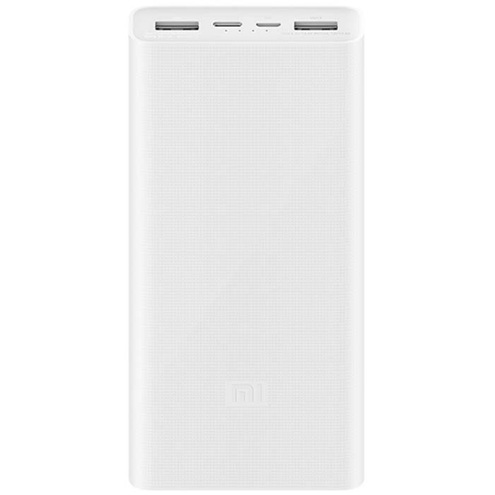 Внешний аккумулятор Xiaomi Mi PowerBank 3 20000 mAh Белый (PLM18ZM)