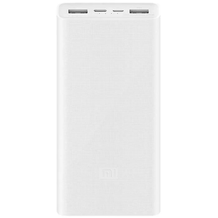 Внешний аккумулятор Xiaomi Mi PowerBank 3 20000 mAh Белый (PLM18ZM)