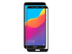Защитное стекло Huawei Honor 7A/ Y5 Prime (2018) с твердой рамкой Черное