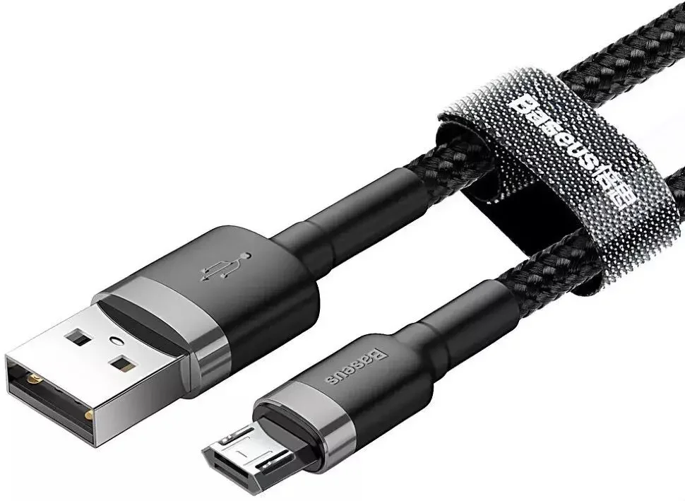 Кабель Baseus Micro USB Черный (CAMKLF-BG1)