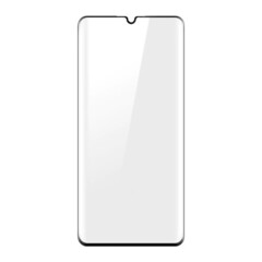 Защитное стекло Xiaomi Mi 10 Lite FullGlue с твердой рамкой Черное
