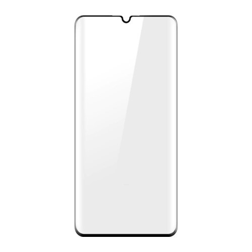 Защитное стекло Xiaomi Mi 10 Lite FullGlue с твердой рамкой Черное