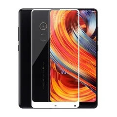 Купить Защитное стекло Xiaomi Mi Mix 2 / Mi Mix 2S с твердой рамкой Белое Защитное стекло Xiaomi Mi Mix 2 / Mi Mix 2S с твердой рамкой Белое