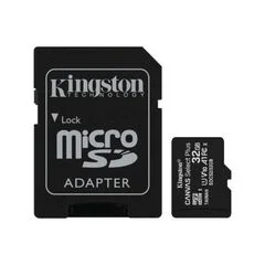Купить Карта памяти Kingston Canvas Select Plus microSDHC + SD адаптер 32GB 100MB/s Class 10 Карта памяти Kingston Canvas Select Plus microSDHC + SD адаптер 32GB 100MB/s Class 10