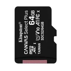 Купить Карта памяти Kingston Canvas Select Plus microSDXC 64GB 100MB/s Class 10 Карта памяти Kingston Canvas Select Plus microSDXC 64GB 100MB/s Class 10