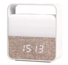 Купить Будильник-ночник Xiaomi Midea Clock Alarm Night Light Elegant Белый Будильник-ночник Xiaomi Midea Clock Alarm Night Light Elegant Белый