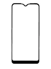 Защитное стекло Samsung Galaxy A01 / Galaxy M01 на весь экран (6D) Черное