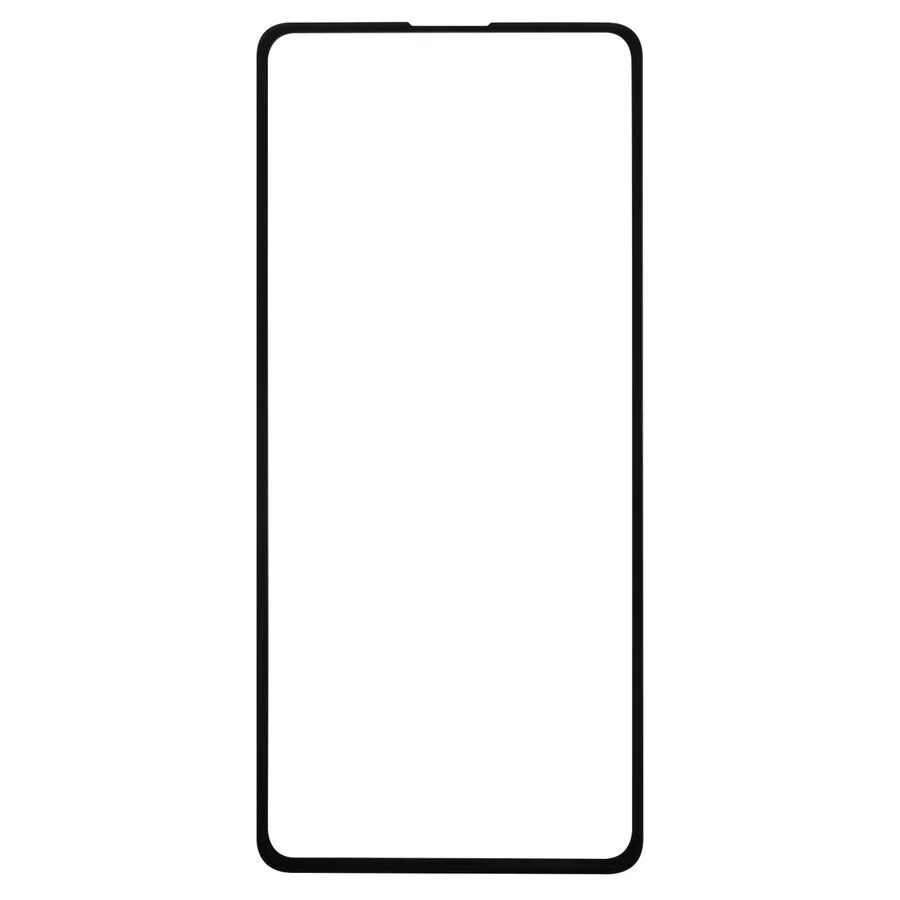 Защитное стекло Samsung Galaxy A21s на весь экран (6D) Черное