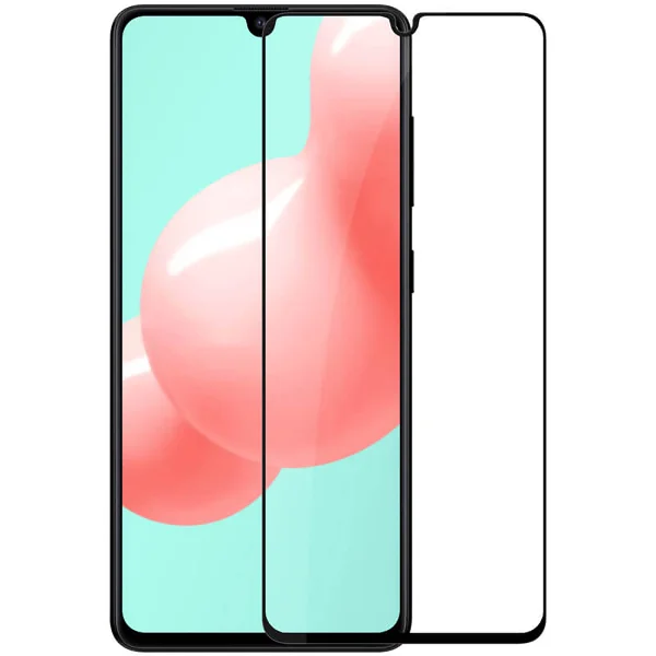 Защитное стекло Samsung Galaxy A41 на весь экран (6D) Черное