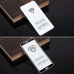 Защитное стекло City Huawei Honor 7A Pro/ Y6 Prime (2018) FullGlue c твердой рамкой Черное