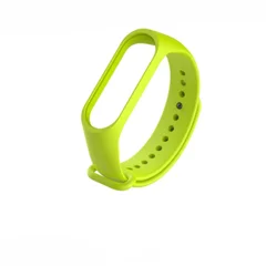 Купить Силиконовый ремешок Xiaomi Mi Band 5 Зеленый Силиконовый ремешок Xiaomi Mi Band 5 Зеленый