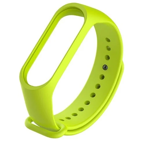 Силиконовый ремешок Xiaomi Mi Band 5 Светло-Зеленый