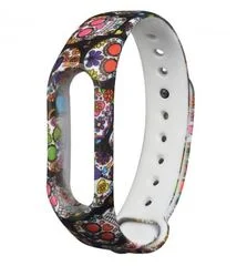 Силиконовый ремешок Xiaomi Mi Band 5 Цветные черепки