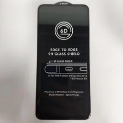Купить Защитное стекло Honor 9X / Huawei P Smart Z на весь экран (6D) Черное Защитное стекло Honor 9X / Huawei P Smart Z на весь экран (6D) Черное