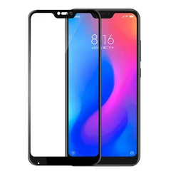 Защитное стекло Xiaomi Mi A2 Lite / Redmi 6 Pro с твердой рамкой Черное
