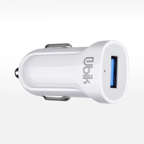Автомобильное зарядное устройство Ubik UCS12W (2.1A, 1 USB) Белый