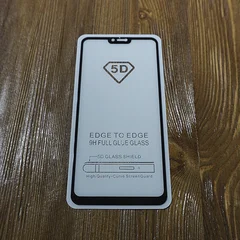 Купить Защитное стекло Xiaomi Mi8 Lite FullGlue с твердой рамкой Черное Защитное стекло Xiaomi Mi8 Lite FullGlue с твердой рамкой Черное