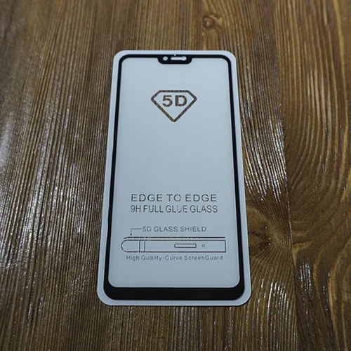 Купить Защитное стекло Xiaomi Mi8 Lite FullGlue с твердой рамкой Черное Защитное стекло Xiaomi Mi8 Lite FullGlue с твердой рамкой Черное