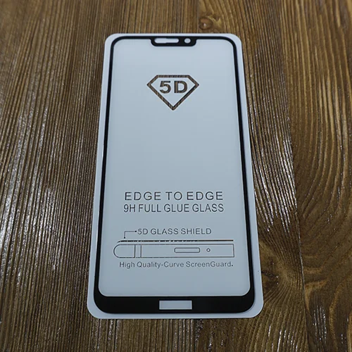 Купить Защитное стекло Huawei Honor 8C FullGlue полная проклейка Черное Защитное стекло Huawei Honor 8C FullGlue полная проклейка Черное