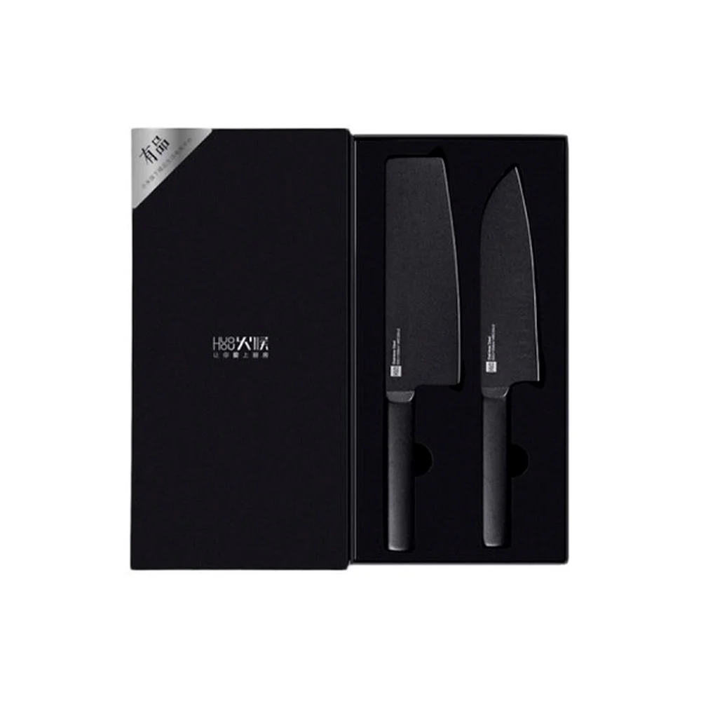 Купить Набор ножей HuoHou Black Heat Knife Set HU0015 (2шт) Набор ножей HuoHou Black Heat Knife Set HU0015 (2шт)