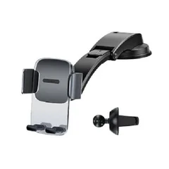 Купить Автомобильный держатель Baseus Easy Control Clamp Car Mount Holder (Set Version) (SUYK000001) Черный Автомобильный держатель Baseus Easy Control Clamp Car Mount Holder (Set Version) (SUYK000001) Черный