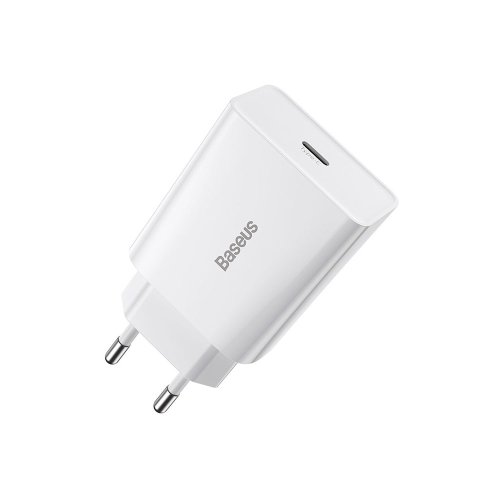 Сетевое зарядное устройство Baseus Speed Mini Quick Charger 1C (20W) (CCFS-SN02) Белый