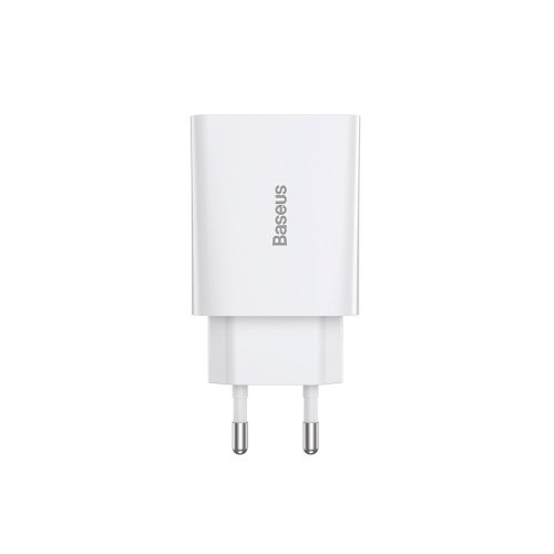 Сетевое зарядное устройство Baseus Speed Mini Quick Charger 1C (20W) (CCFS-SN02) Белый