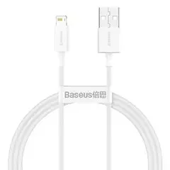 Купить Кабель Baseus Superior Series Fast Charging Data Cable USB to Lightning (2.4A, 1m) (CALYS-A02) Белый Кабель Baseus Superior Series Fast Charging Data Cable USB to Lightning (2.4A, 1m) (CALYS-A02) Белый