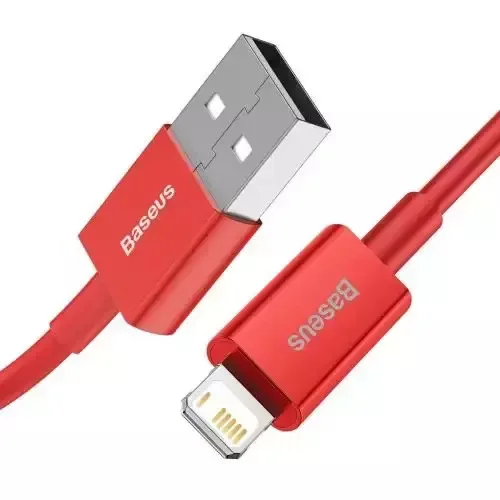 Кабель Baseus Superior Series Fast Charging Data Cable USB to Lightning (2.4A, 1m) (CALYS-A09) Красн