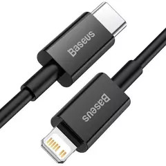 Кабель Baseus Superior Series Fast Charging Data Cable USB to Lightning (2.4A, 1m) (CALYS-A01) Черный