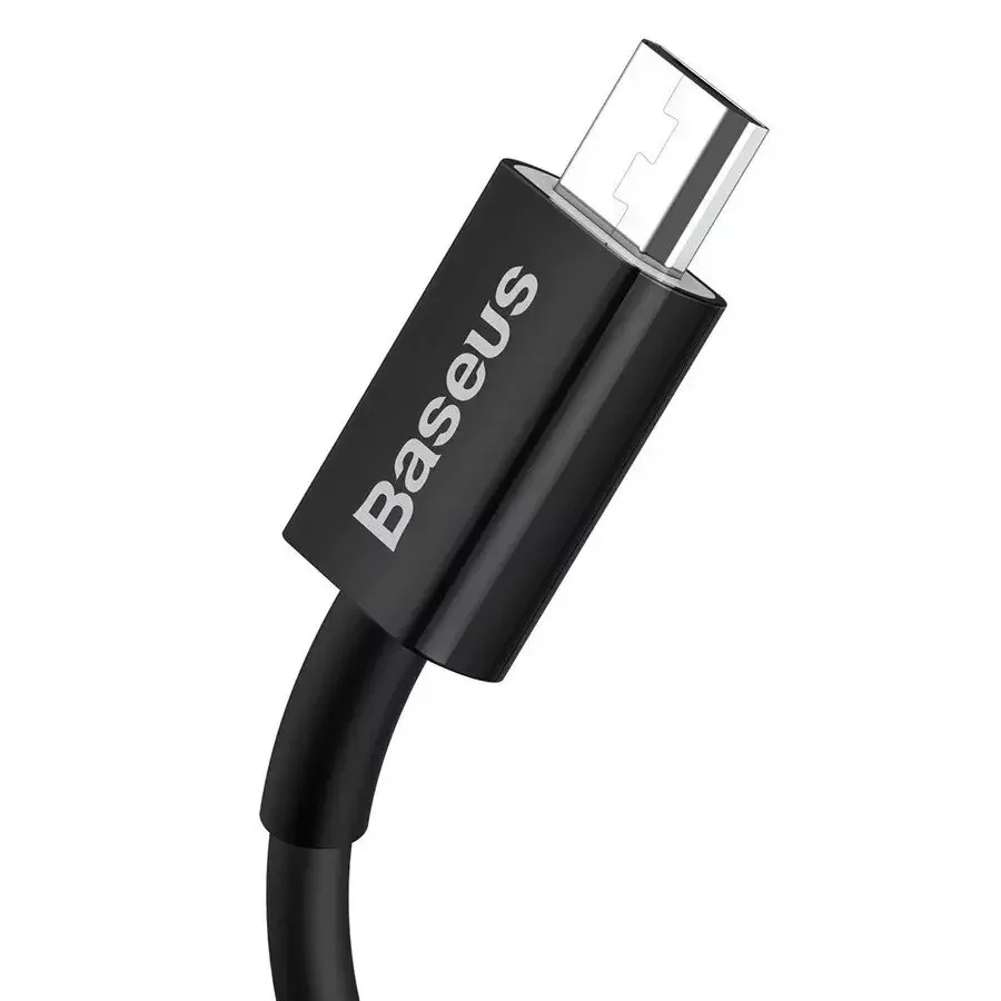 Купить Кабель Baseus Superior Series Fast Charging Data Cable USB to Micro (2A, 1m) (CAMYS-01) Черный Кабель Baseus Superior Series Fast Charging Data Cable USB to Micro (2A, 1m) (CAMYS-01) Черный
