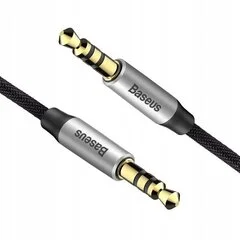 Купить Кабель AUX Baseus Yiven Audio Cable M30 (1m) (CAM30-BS1) Серебро+Черный Кабель AUX Baseus Yiven Audio Cable M30 (1m) (CAM30-BS1) Серебро+Черный