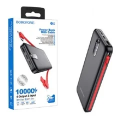 Купить Внешний аккумулятор Borofone BJ2 Buena 10000 mAh Черный Внешний аккумулятор Borofone BJ2 Buena 10000 mAh Черный