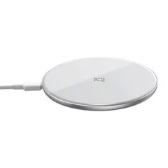 Беспроводное зарядное устройство Baseus Simple Wireless Charger 15W Белый (WXJK-B02) Белый