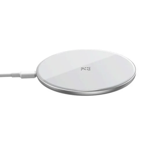 Беспроводное зарядное устройство Baseus Simple Wireless Charger 15W Белый (WXJK-B02) Белый