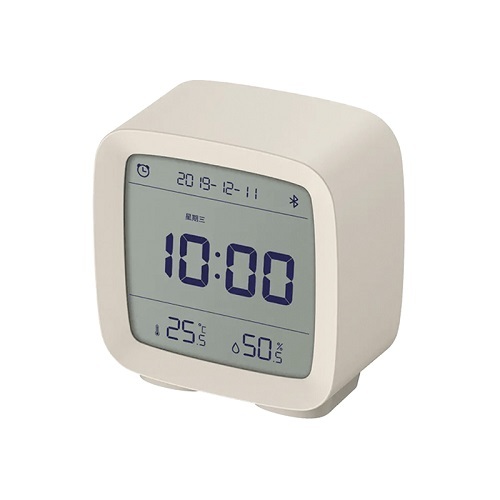 Часы с термометром Xiaomi Qingping Bluetooth Smart Alarm Clock (CGD1) Белый