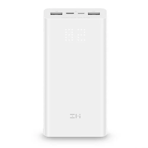 Внешний аккумулятор Xiaomi ZMI Aura QB821 20000 mAh Белый