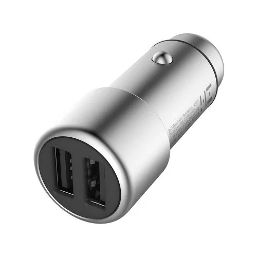 Купить Автомобильная зарядка Xiaomi Mi Car Quick Charger 3.0 Серебро Автомобильная зарядка Xiaomi Mi Car Quick Charger 3.0 Серебро