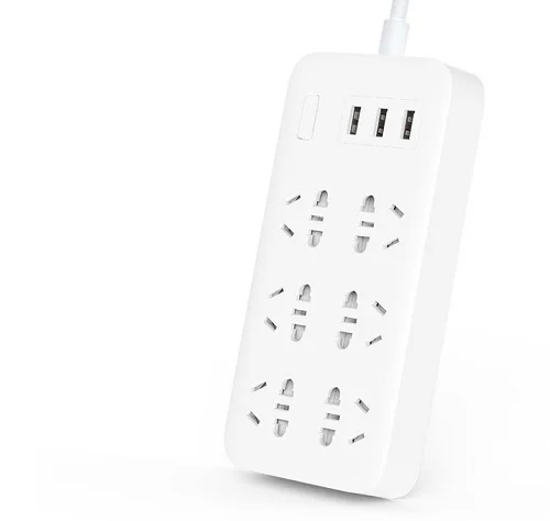 Сетевой фильтр Xiaomi Mi Power Strip 6 розеток и 3 USB порта Белый