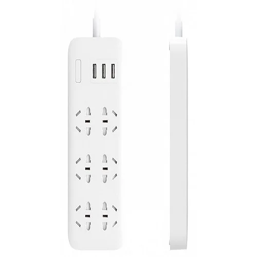 Сетевой фильтр Xiaomi Mi Power Strip 6 розеток и 3 USB порта Белый