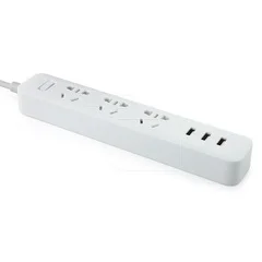 Купить Сетевой фильтр Xiaomi Mi Power Strip 3 розетки и 3 USB порта Белый Сетевой фильтр Xiaomi Mi Power Strip 3 розетки и 3 USB порта Белый