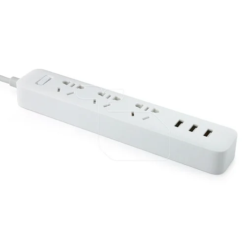 Сетевой фильтр Xiaomi Mi Power Strip 3 розетки и 3 USB порта Белый