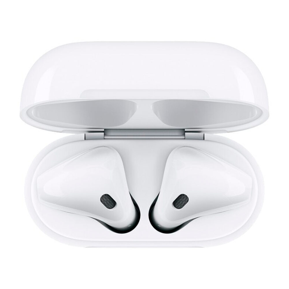 Беспроводные наушники Apple AirPods 2 (с зарядным футляром) MV7N2