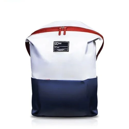 Купить Рюкзак Xiaomi 90 Points Lecturer Casual Backpack White Blue (Бело-Синий) Рюкзак Xiaomi 90 Points Lecturer Casual Backpack White Blue (Бело-Синий)