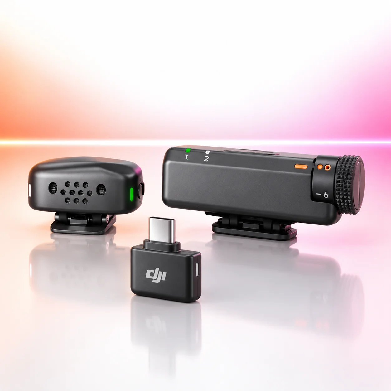 Беспроводной микрофон DJI Mic Mini (1 TX + 1 RX) + Mobile Phone Adapter CN