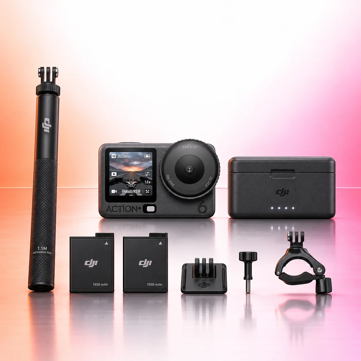 Купить Экшн-камера DJI Osmo Action 6 (Adventure Combo) CN Экшн-камера DJI Osmo Action 6 (Adventure Combo) CN
