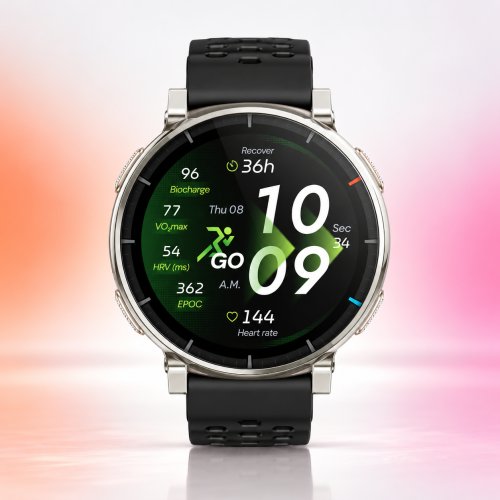 Умные часы Amazfit Active 3 Premium Apex Silver (Серебро) EU